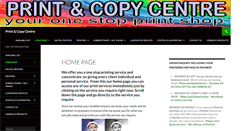 Desktop Screenshot of printandcopy.co.za