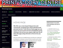 Tablet Screenshot of printandcopy.co.za